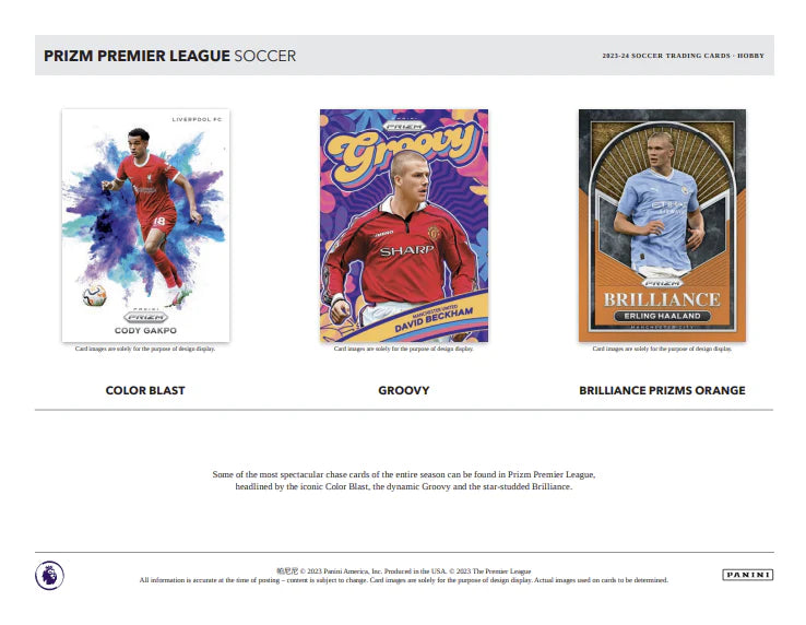 2023-24 Panini Prizm Premier League EPL Soccer Hobby