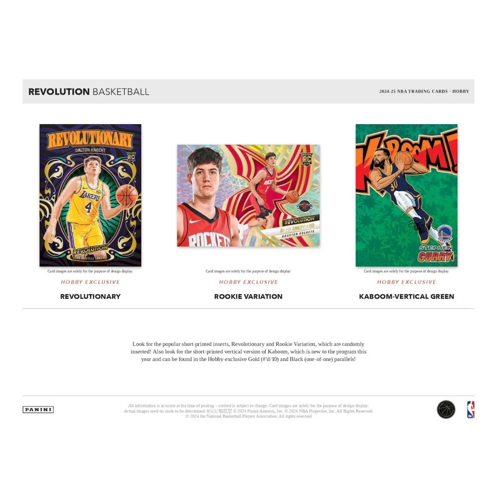 2024-25 Panini Revolution Basketball Hobby Box
