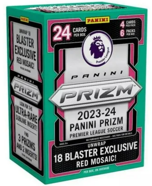 2023-24 Panini Prizm Premier League EPL Soccer Blaster Box