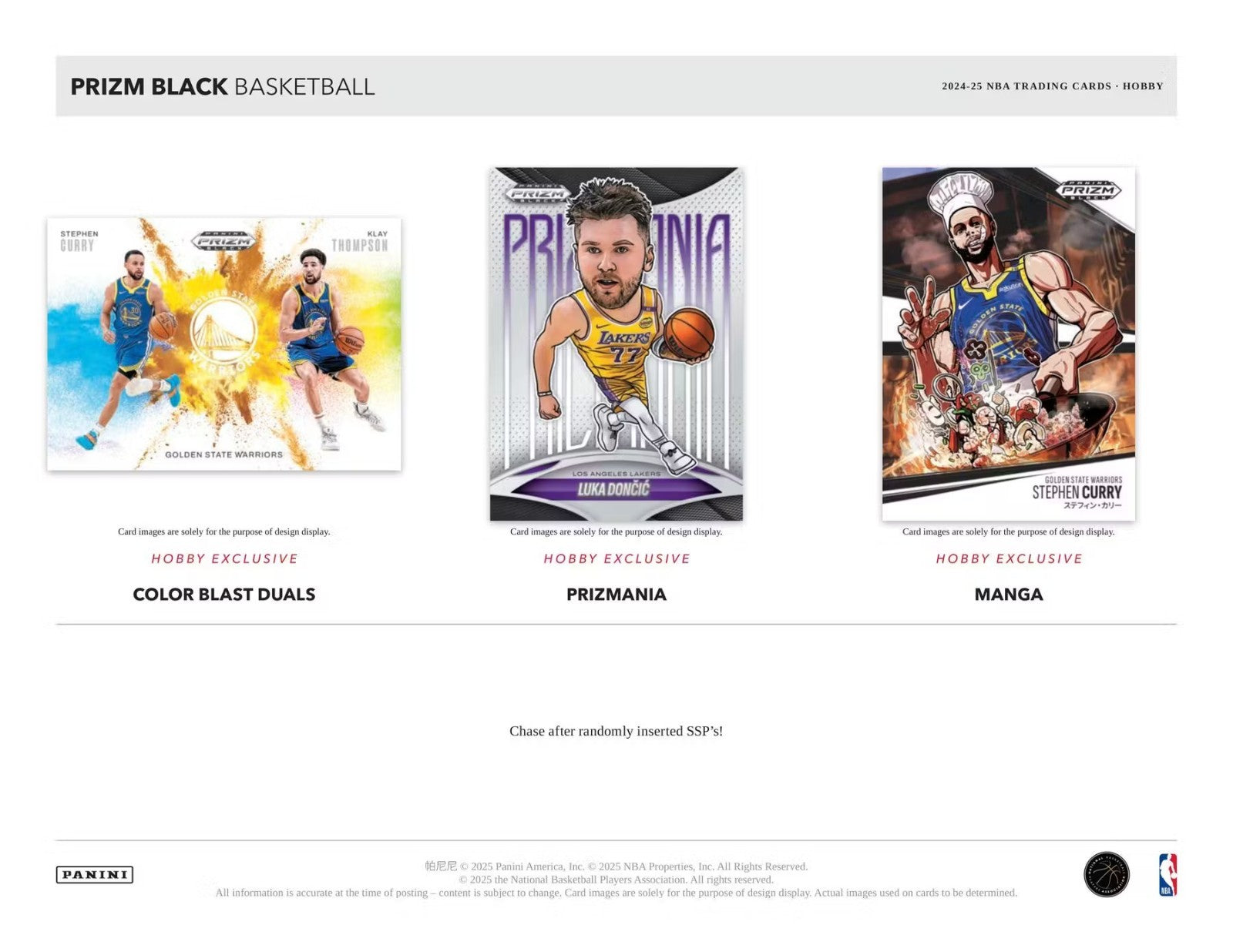 2024-25 PANINI PRIZM BLACK NBA BASKETBALL HOBBY BOX