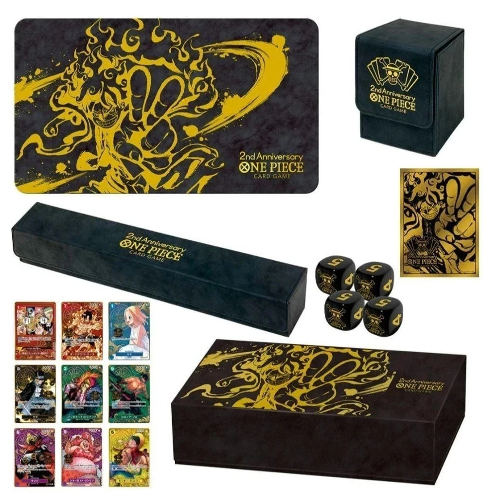 ONE PIECE Card Game 2nd ANNIVERSARY SET Collection Bandai Japanese Version